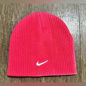 Nike pink Knit girl Beanie